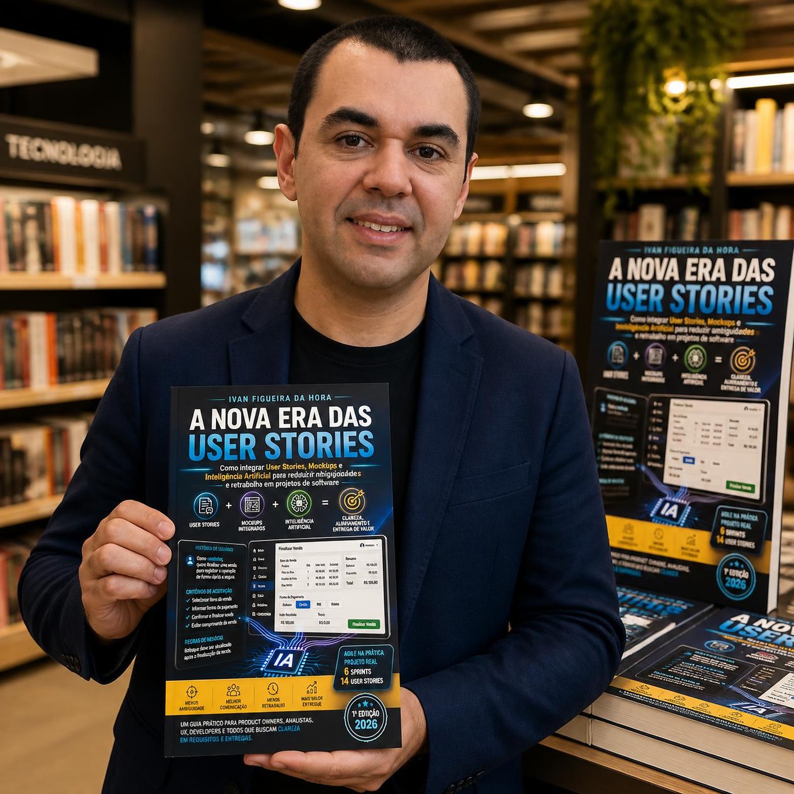 Ivan Figueira da Hora, autor do ebook A Nova Era das User Stories